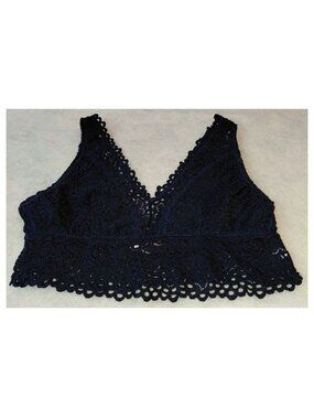 Altar'd State Black Lace Bralette Women's Medium